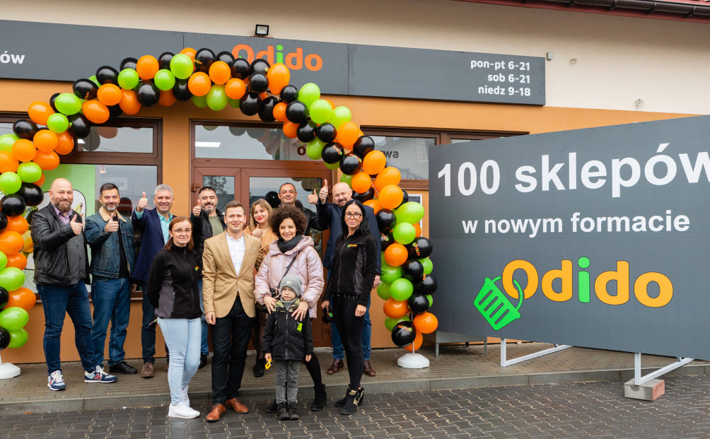 Setny sklep ODIDO w nowym formacie otwarty
